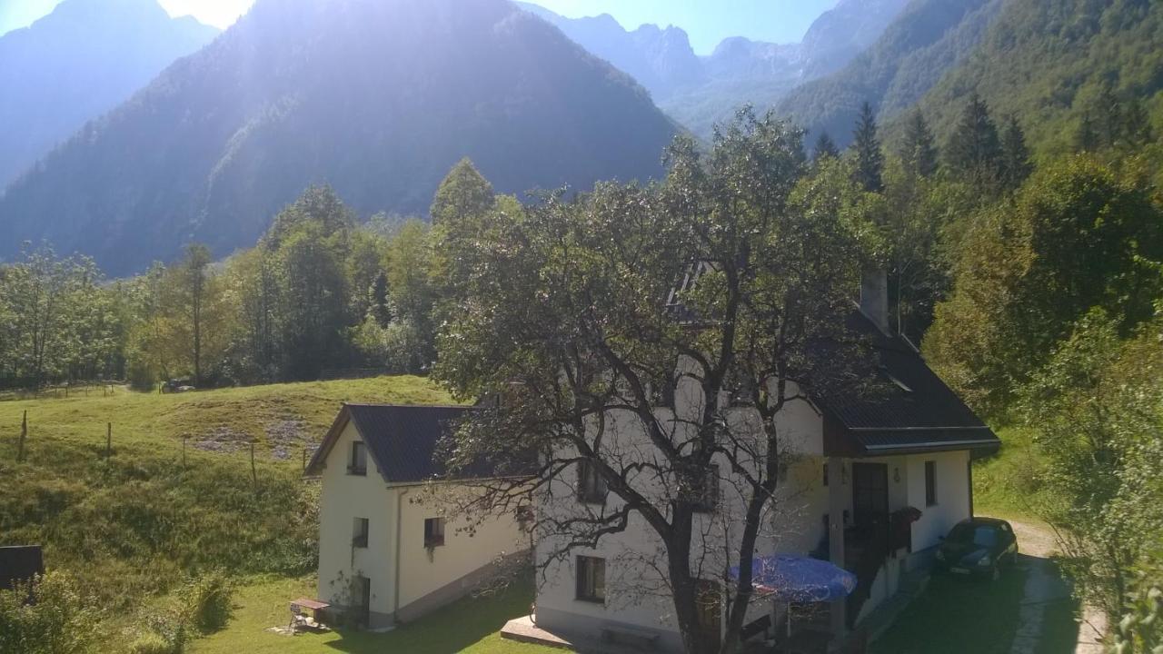 Apartment Pretner, Lepena Soča Εξωτερικό φωτογραφία