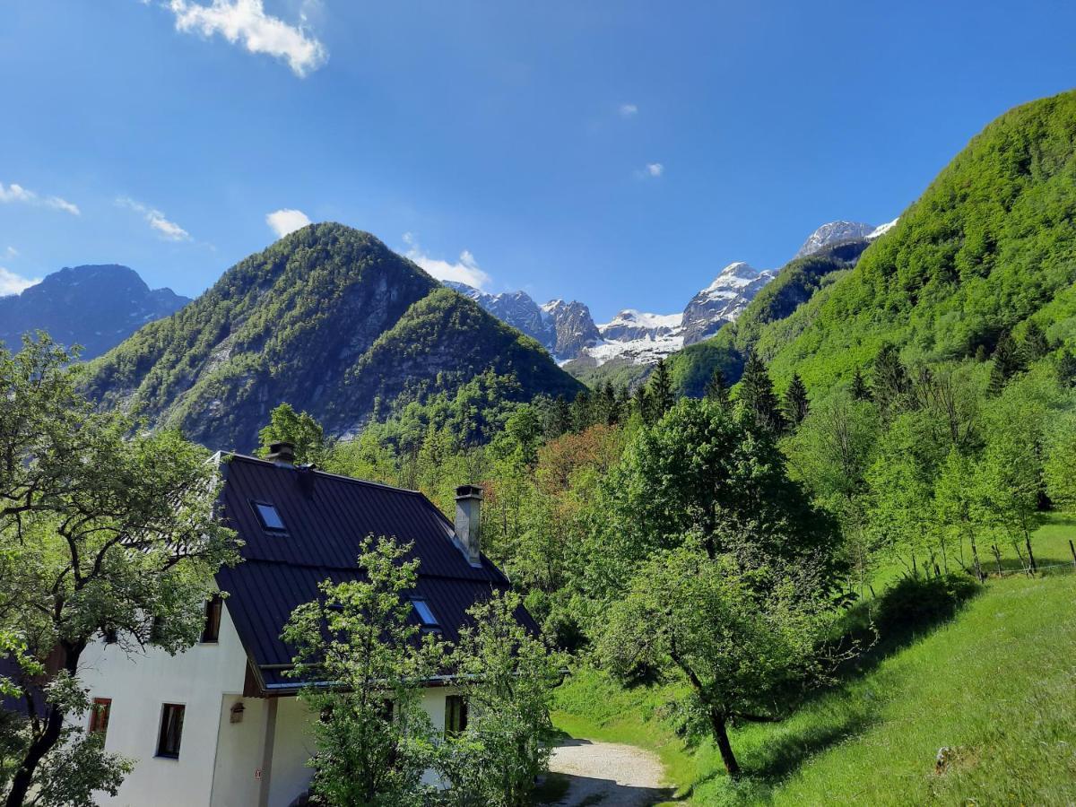 Apartment Pretner, Lepena Soča Εξωτερικό φωτογραφία