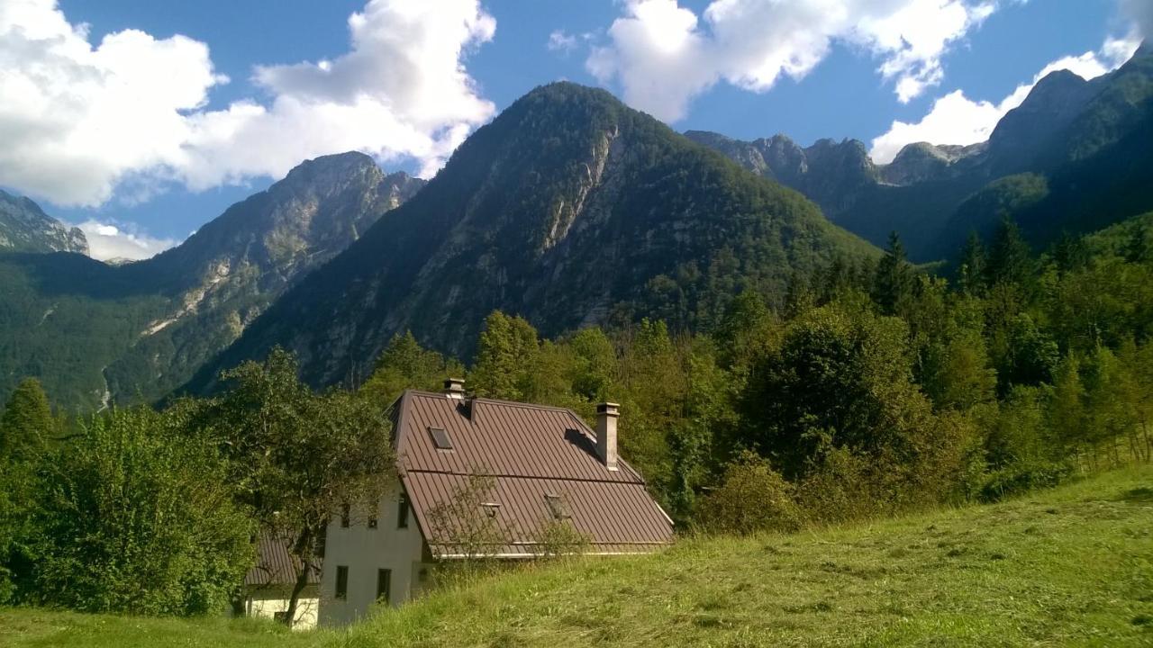 Apartment Pretner, Lepena Soča Εξωτερικό φωτογραφία